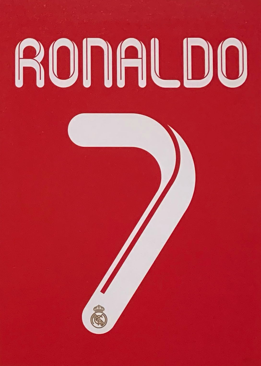 Camisa de Cristiano Ronaldo com número 7